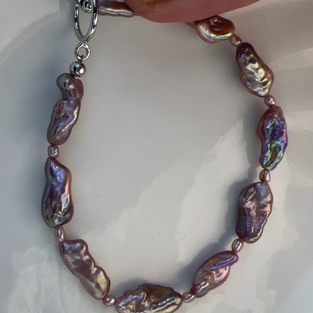 手绳淡水珍珠合金268