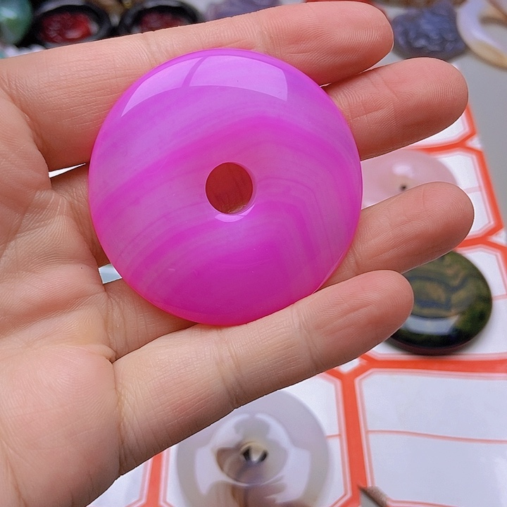 【闪购商品】未镶嵌玛瑙/玉髓珠宝半成品西**泉