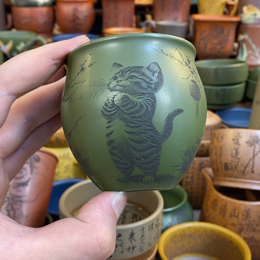 【闪购商品】紫砂杯子宜兴全手工紫砂杯