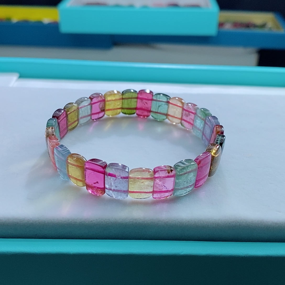 碧玺手链未镶嵌碧玺手链