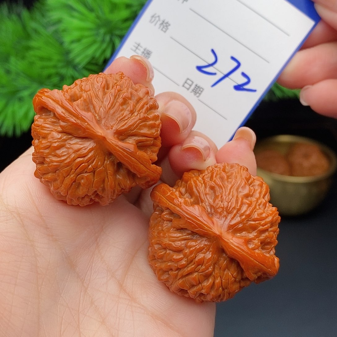 文玩核桃吊坠40球白272