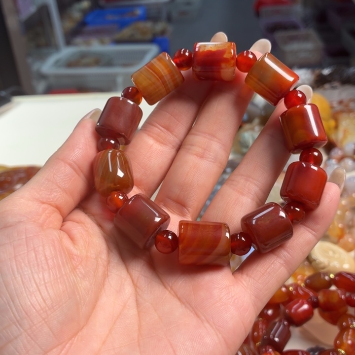 玛瑙/玉髓吊坠(不含链)未镶嵌