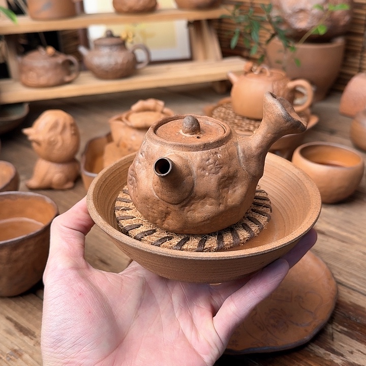 原矿老岩泥茶器系列