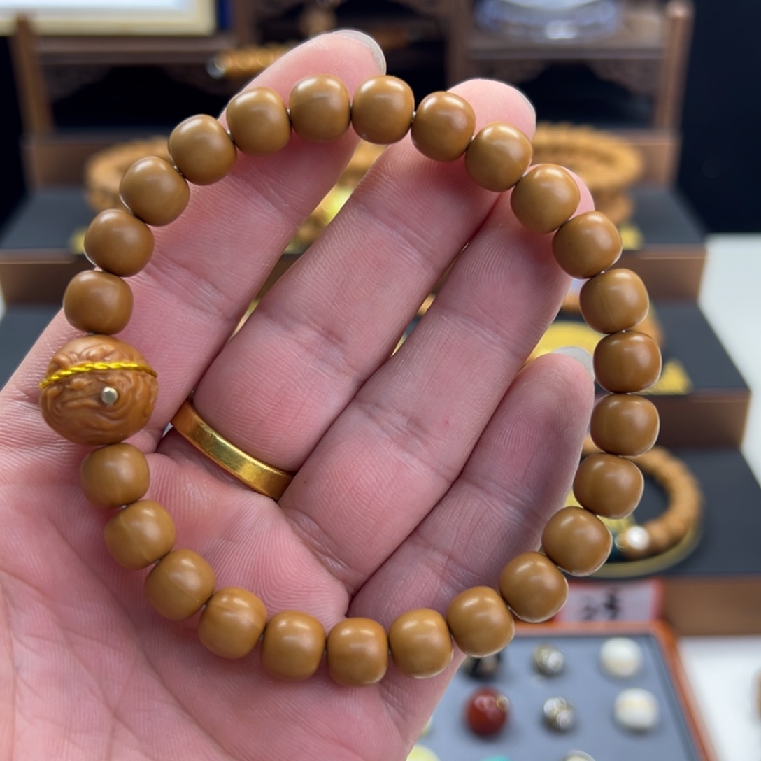猴头核桃手串微瑕9.2哑光老型➕烟鬼盲僧18号