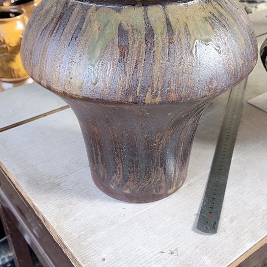 紫砂花盆高度32口径20
