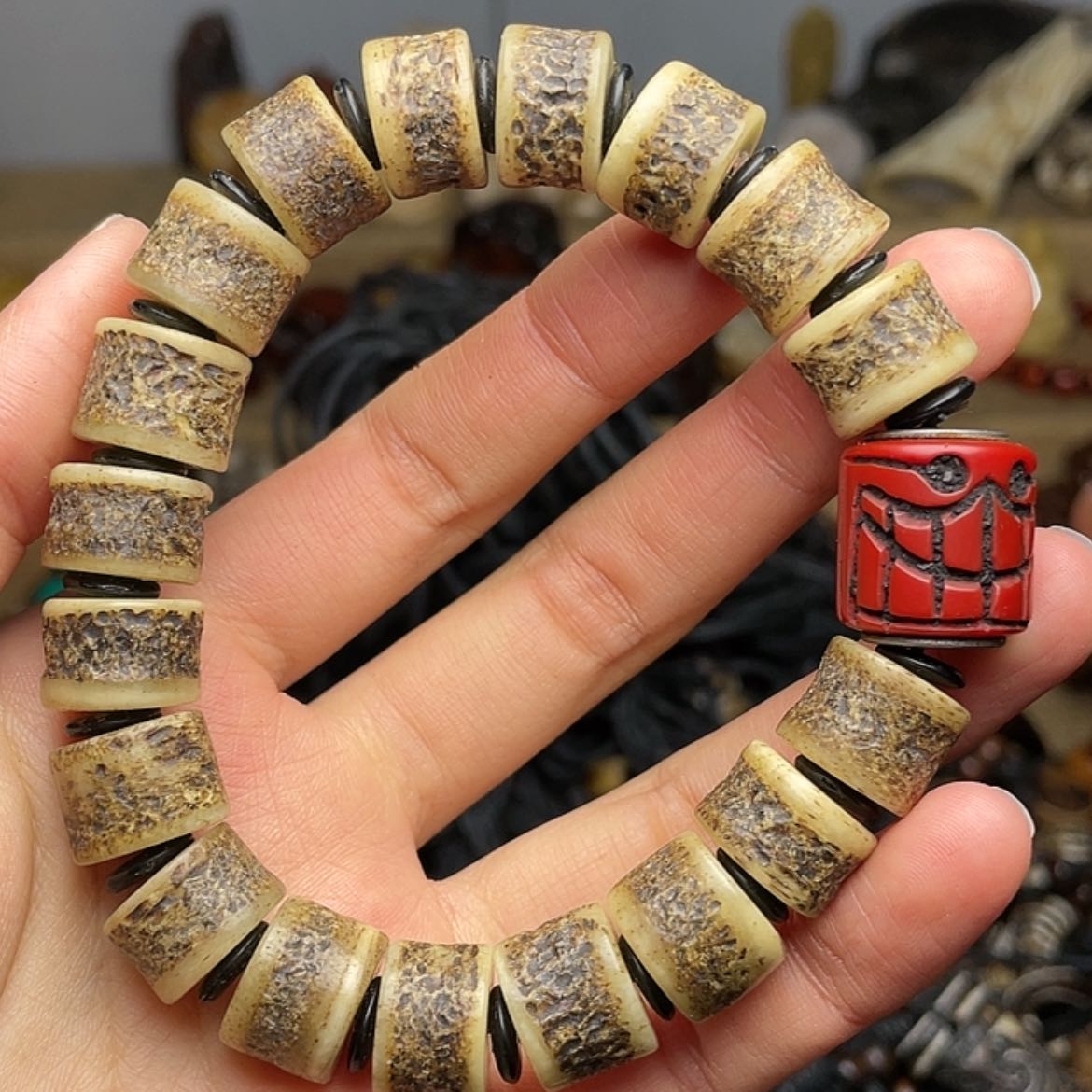 【闪购商品】牛骨手串/手链牛骨手串