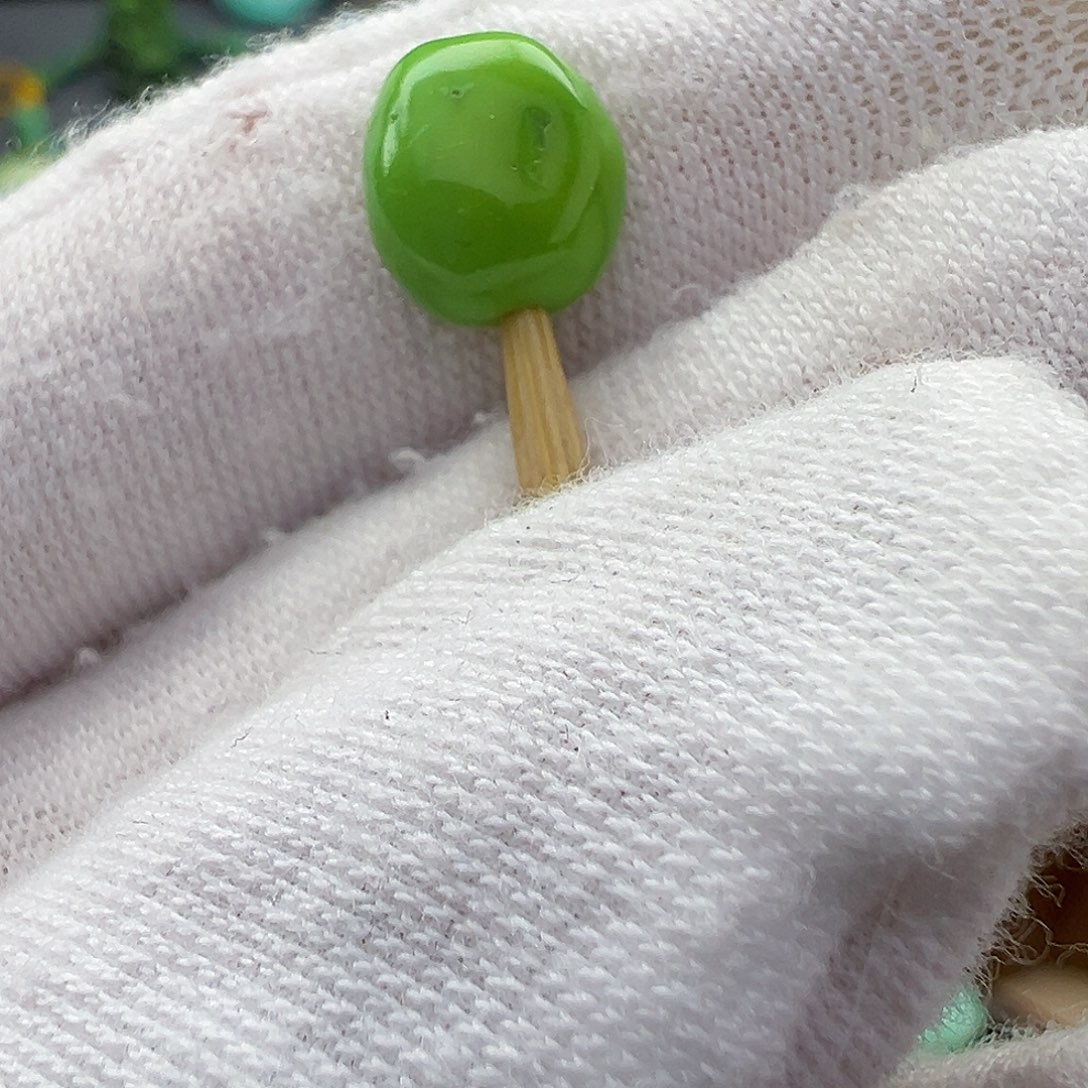 绿松石菜籽黄绿松石Z未镶嵌