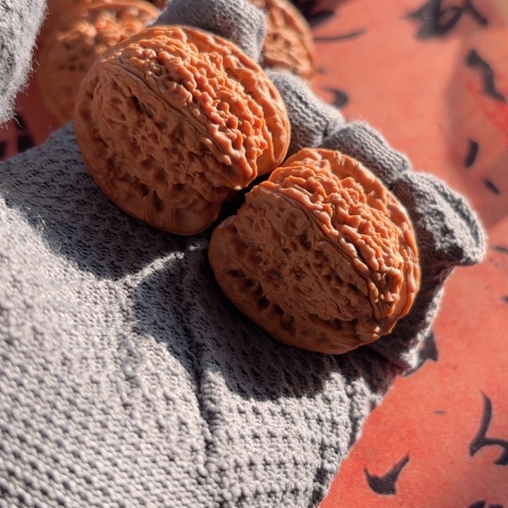 文玩核桃吊坠拉丝蚂蚁南疆石