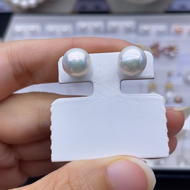 淡水珍珠银S925镶嵌颈饰