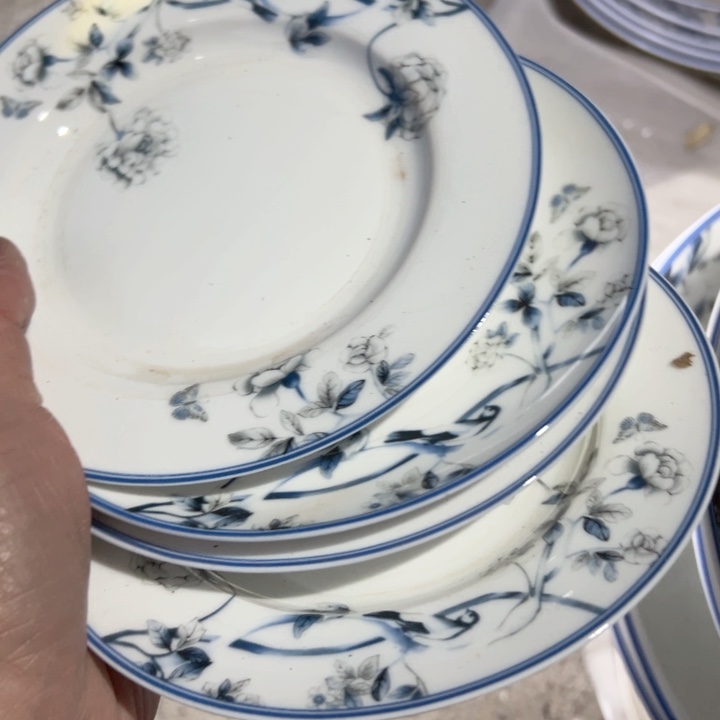 杯六寸四个木棉花陶瓷