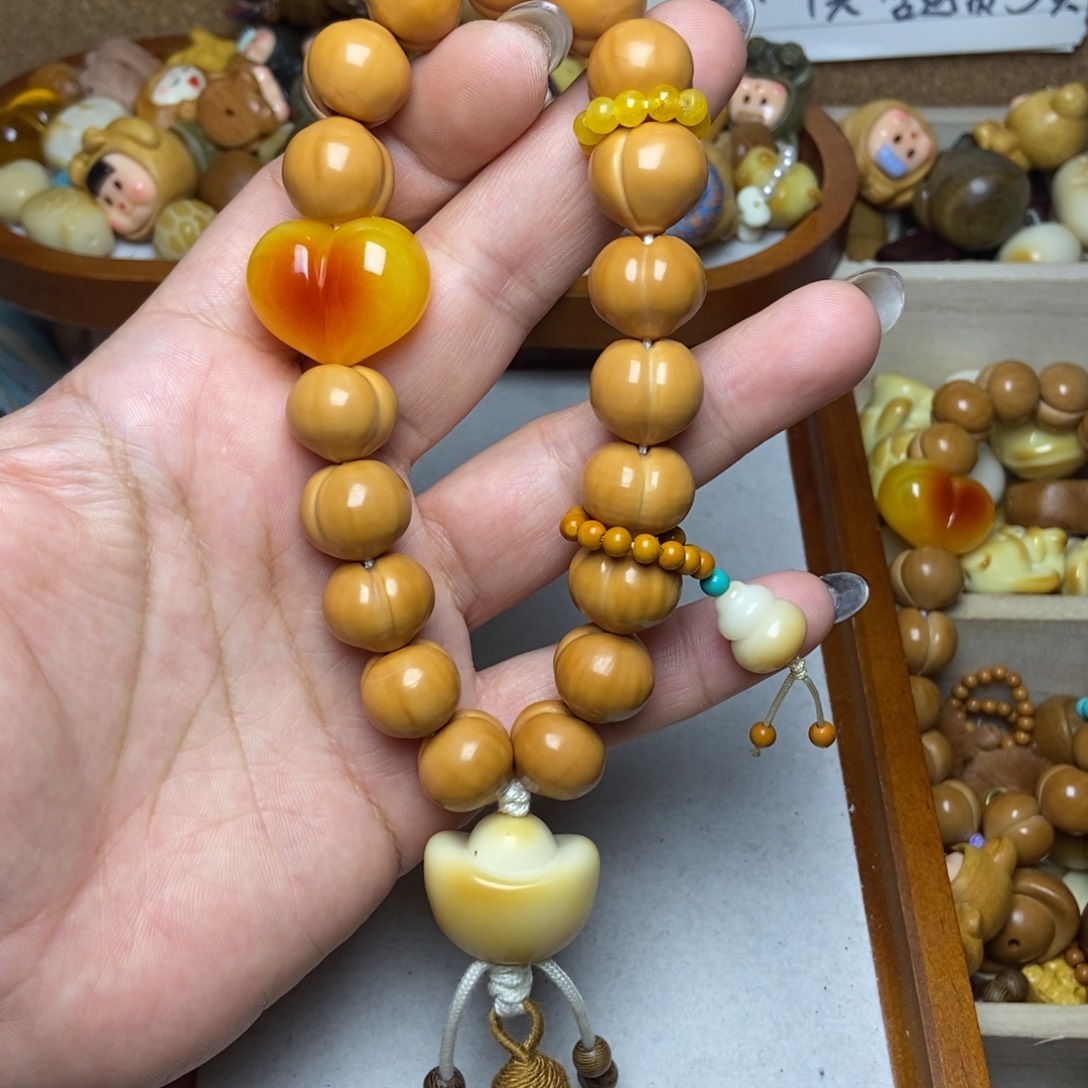 猴头核桃吊坠珂基手持二级全品介意勿拍