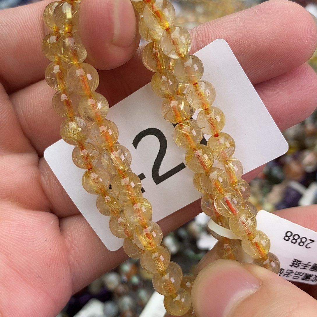 水晶手链未镶嵌手链