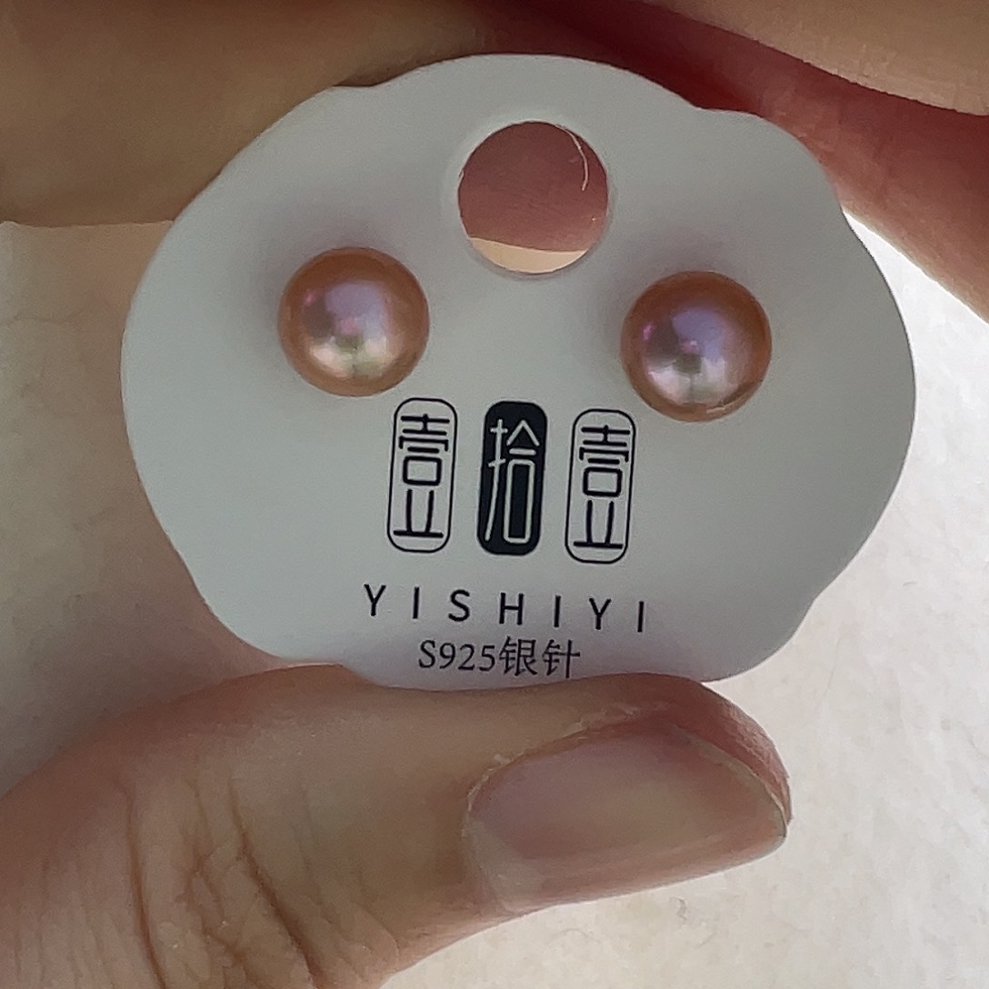 淡水珍珠耳饰未镶嵌