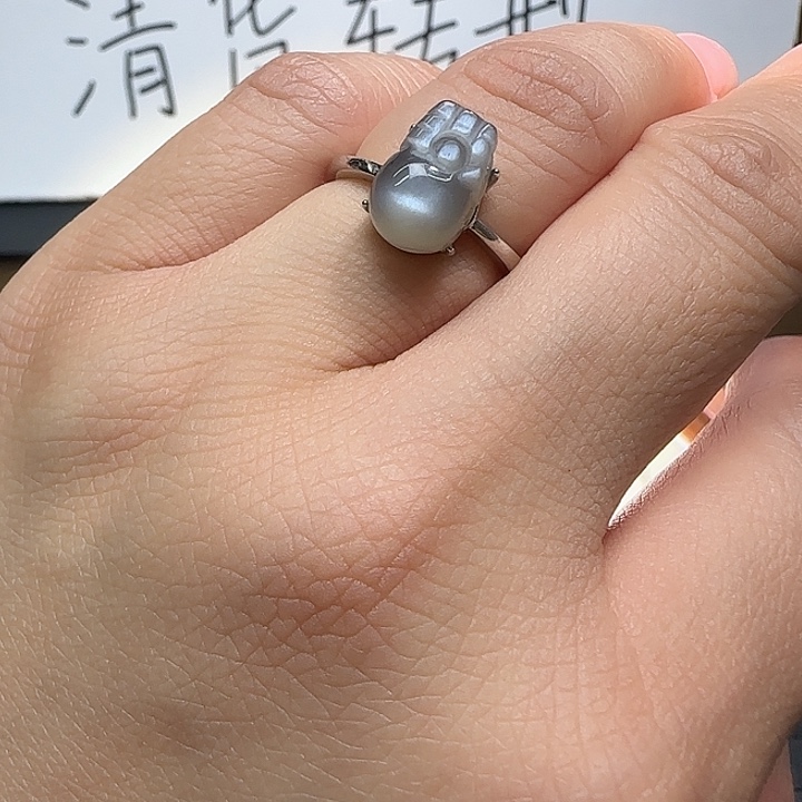 银S925镶嵌水晶戒指