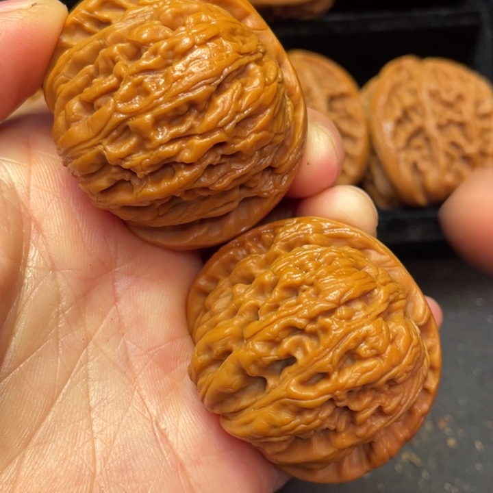 文玩核桃把件秦岭的森林