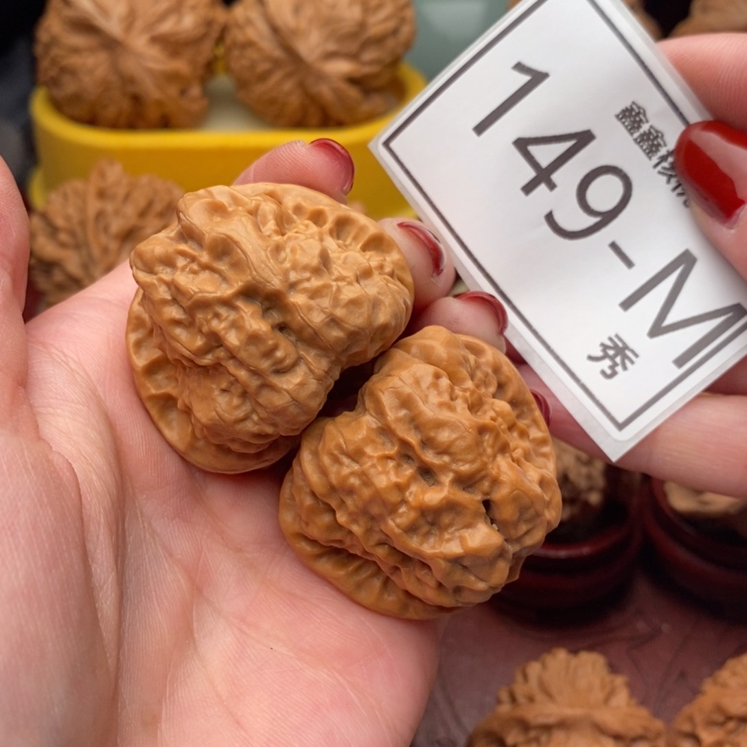 文玩核桃把件蛤码头40