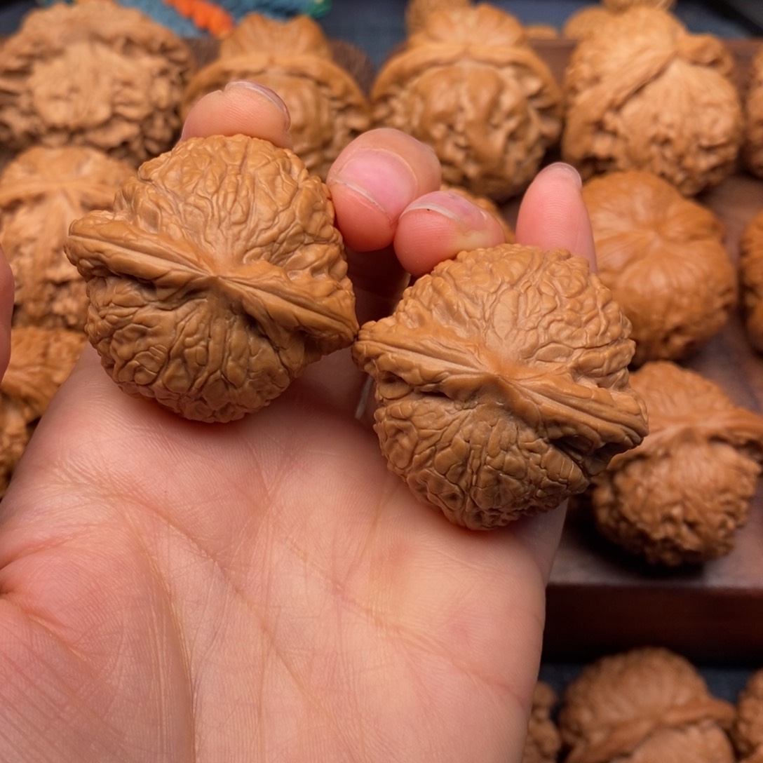 文玩核桃把件38全品乾隆磨