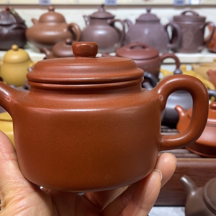 茶壶紫砂微瑕处理一把