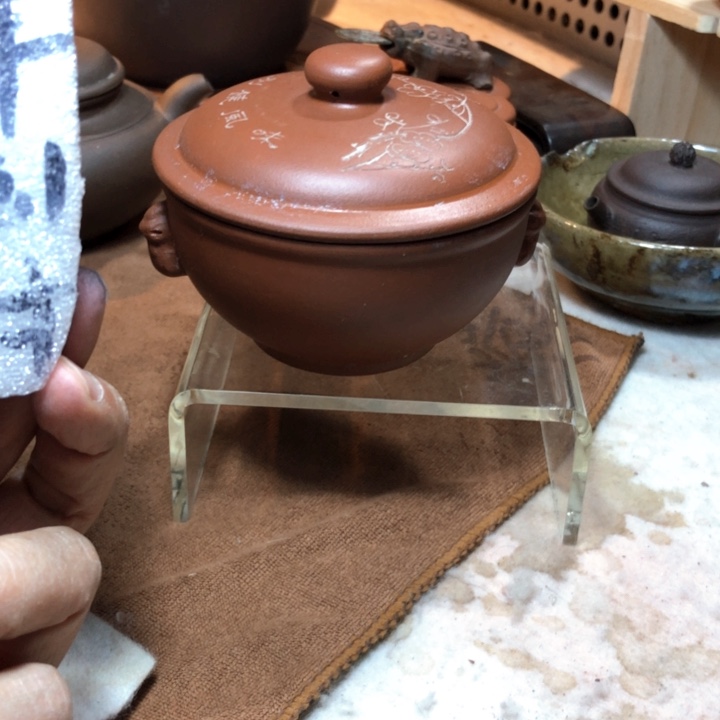 紫砂茶壶彦**李宜兴紫砂小气锅、半手工制作