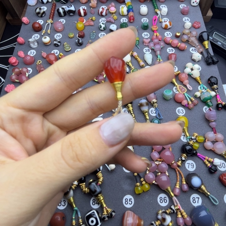 玛瑙/玉髓未镶嵌三通