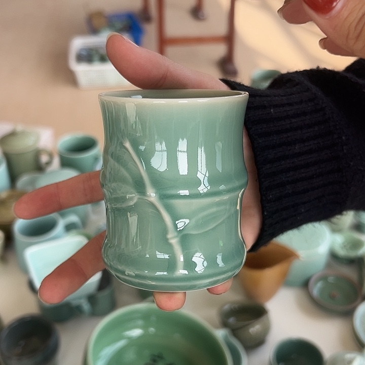 小米茶器龙泉青瓷