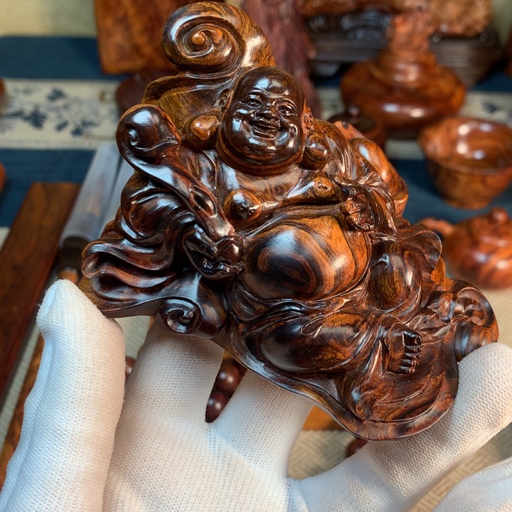 把件黄花梨/降香黄檀挑****人