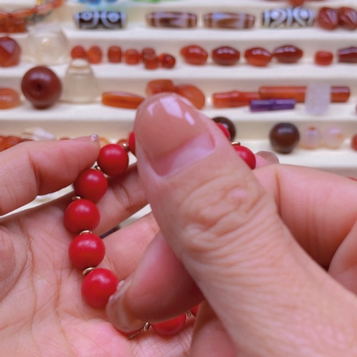 玛瑙/玉髓手链合金