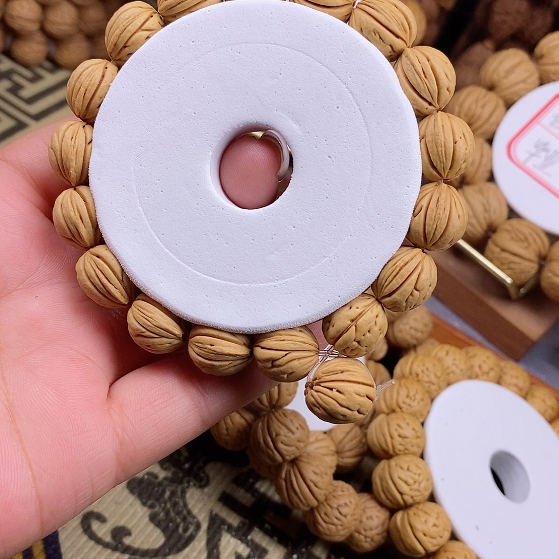 桃核手串信野生大肠纹1.3