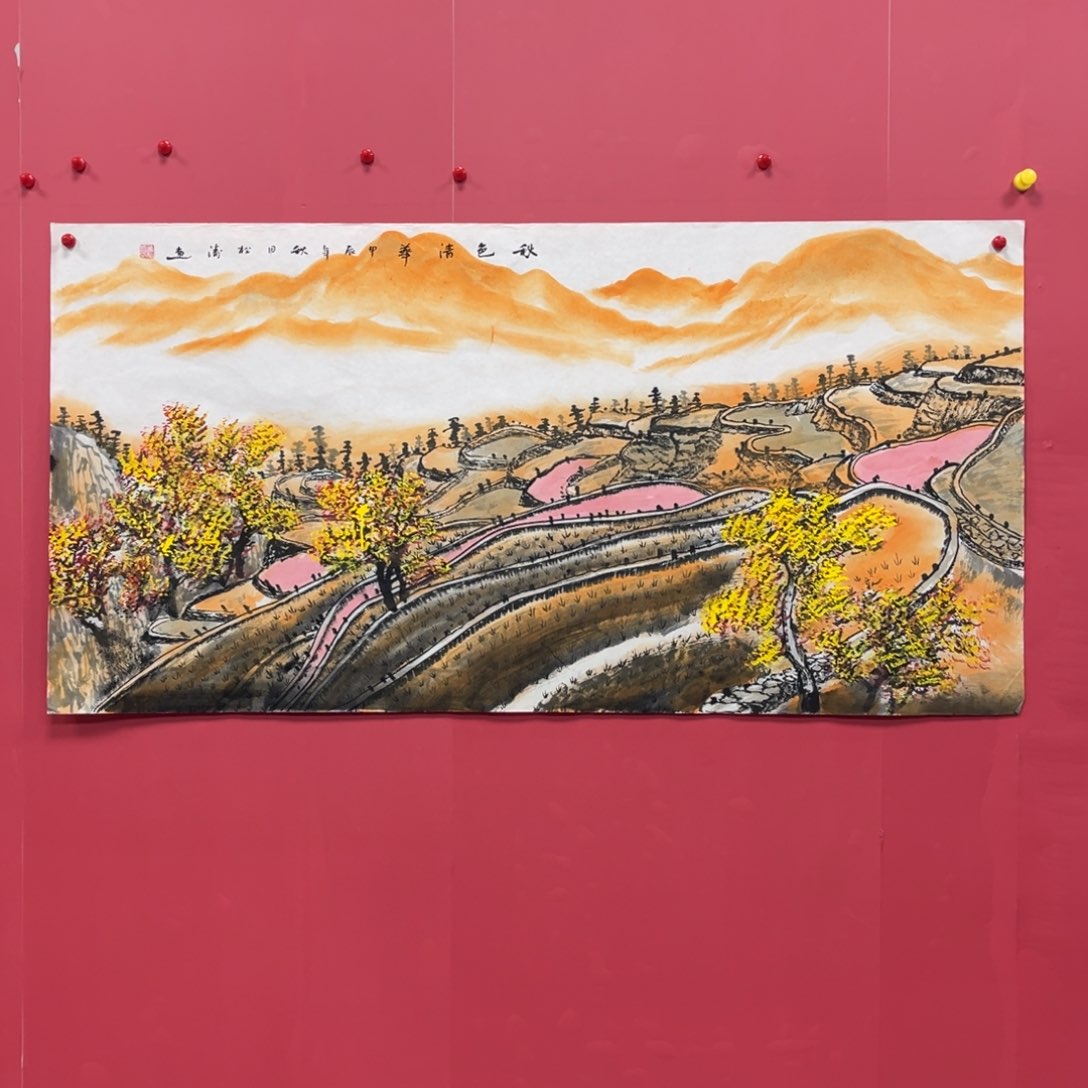 国画国画作品集一个由