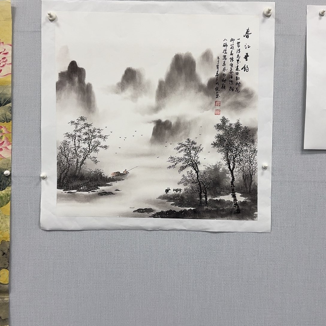 国画国画作品宣纸纯手绘