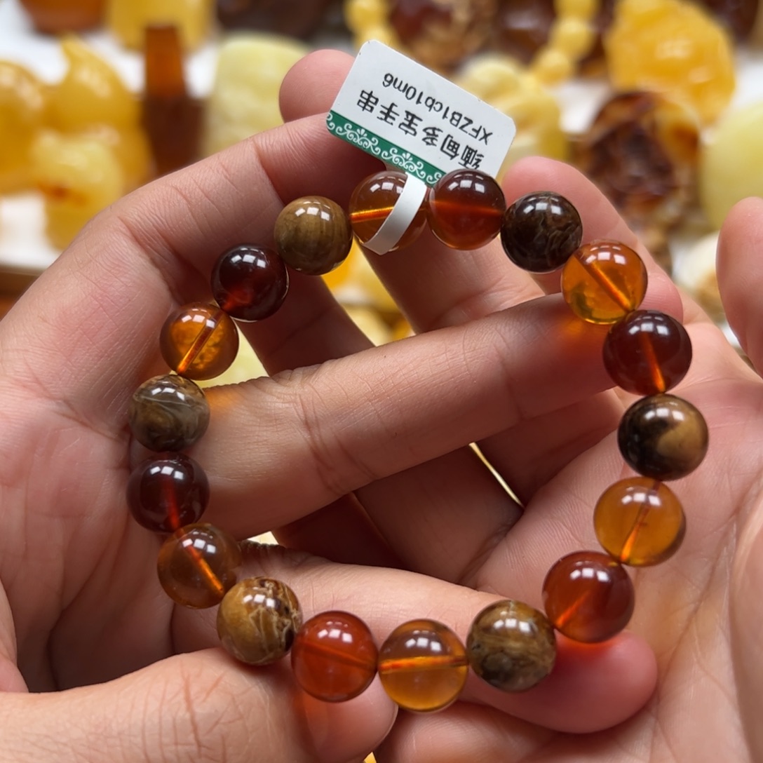 琥珀未镶嵌珠宝奇石