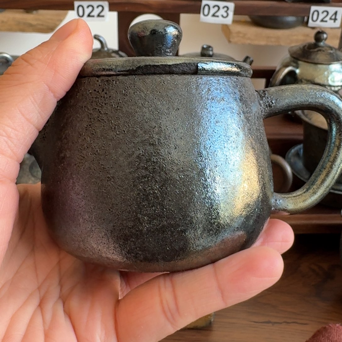 杯渔**生建水紫陶柴烧茶器福利427