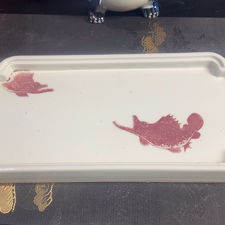 春***里青花釉里红主人杯