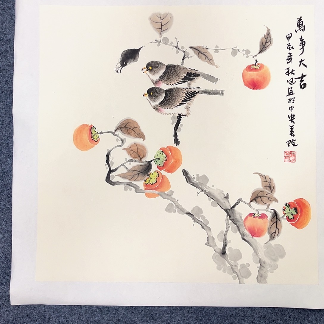 国画国画纯手绘作品