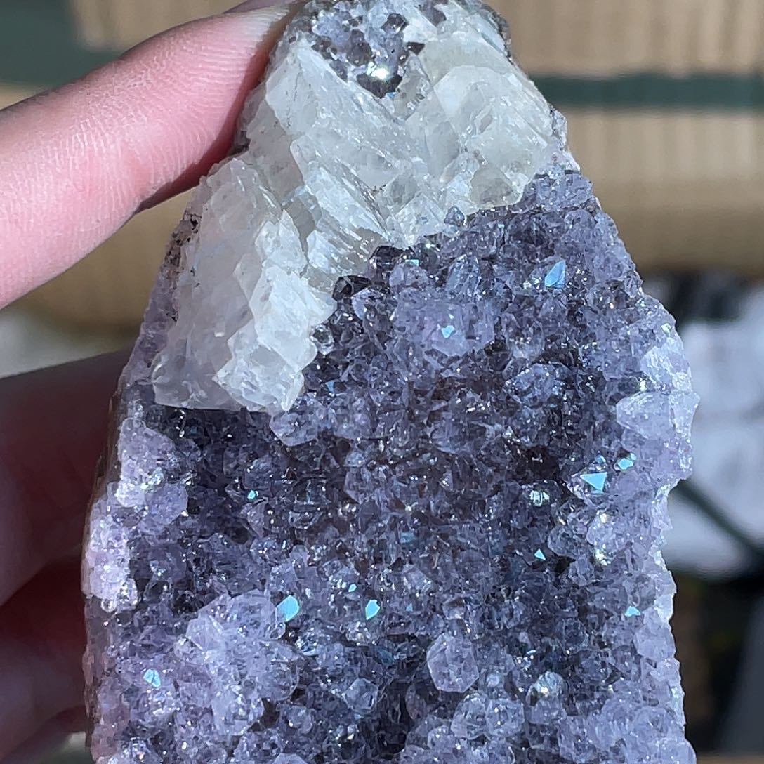 水晶手串未镶嵌晶洞 24号