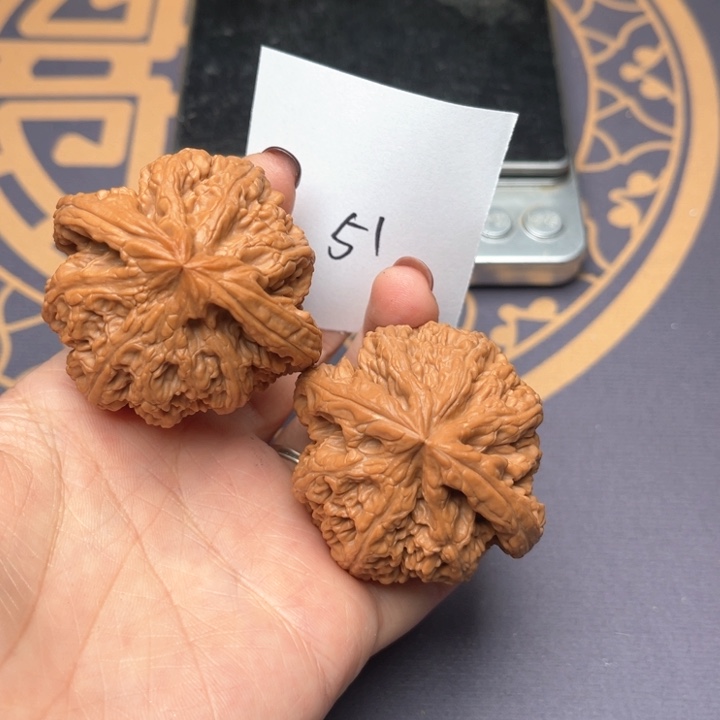 文玩核桃把件48大粗筋 51号