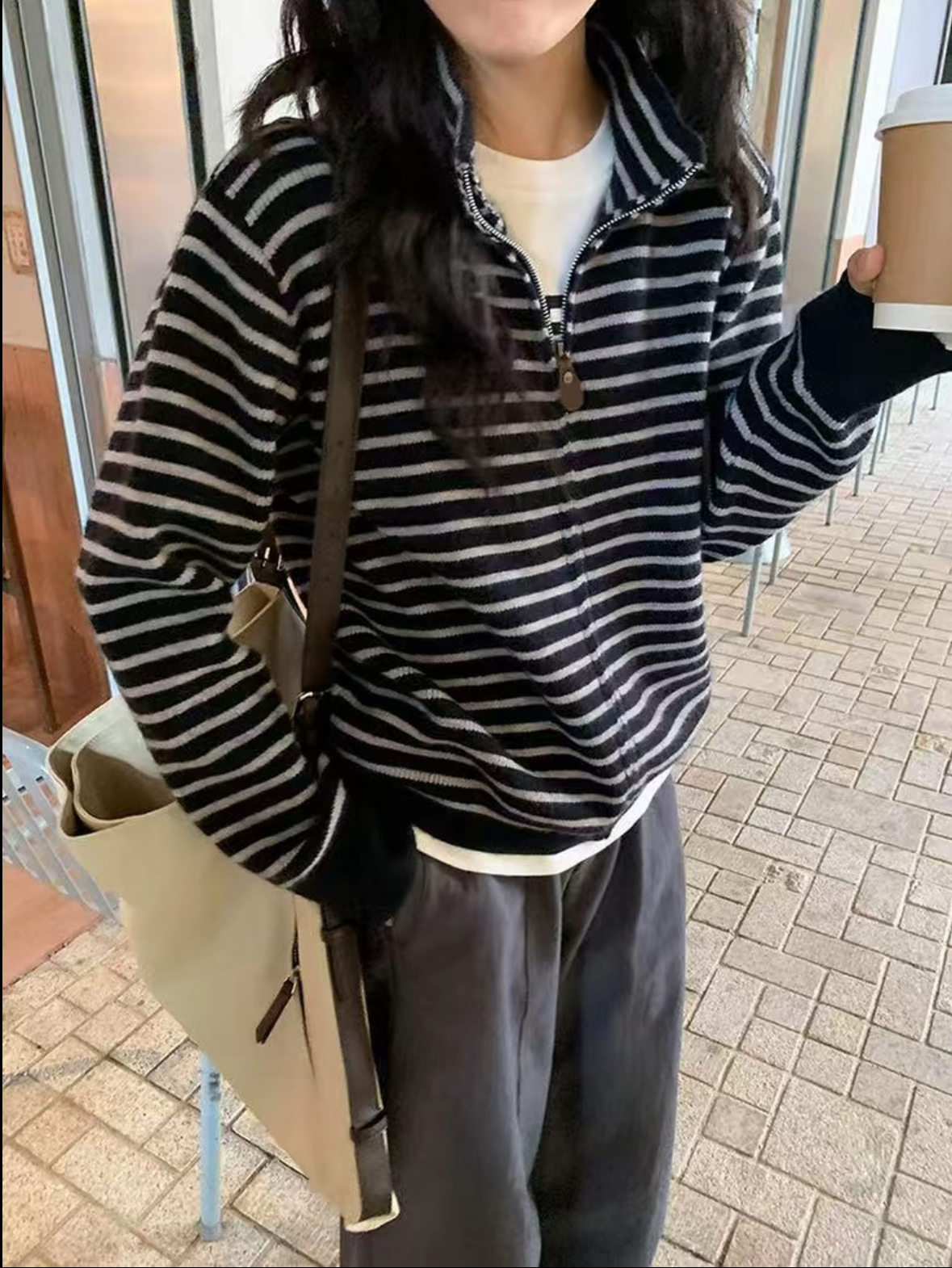 A701-A800「小静外贸」孤品韩系穿搭高级感靓妹实体店品质上衣003