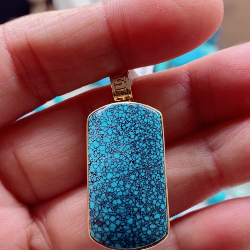 【闪购商品】绿松石绿松石18K金镶嵌