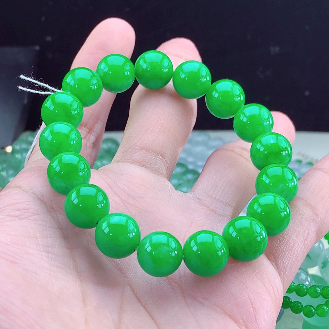 翡翠手链未镶嵌卡12