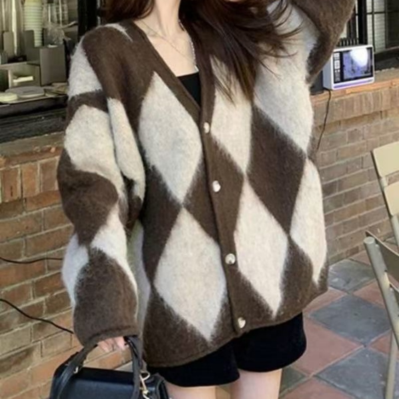 601-650【直播间下单   开播福利】工厂尾货慵懒风韩版开衫套头毛衣