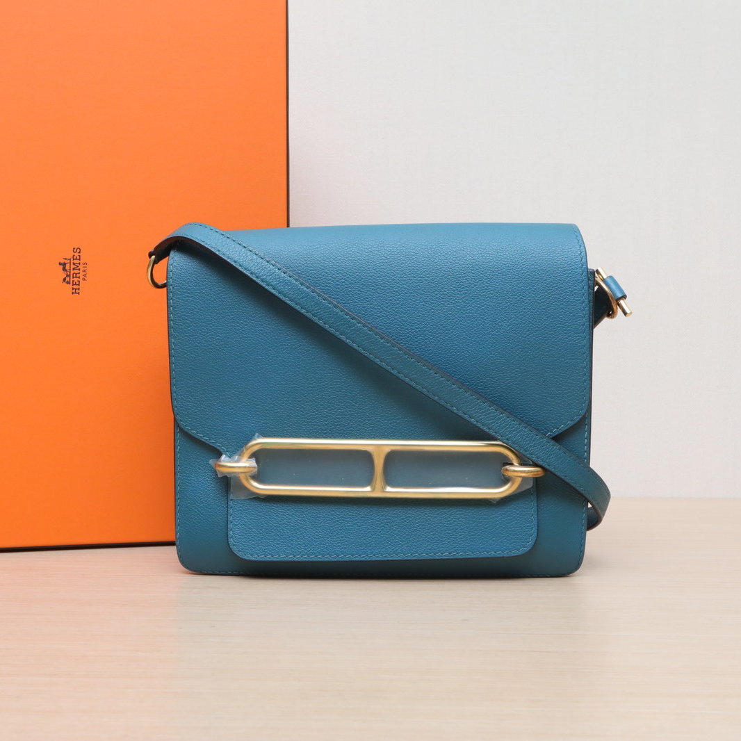 99新 Hermes/爱马仕 【特价黑黑】猪鼻子 23 博斯普鲁斯绿 D刻