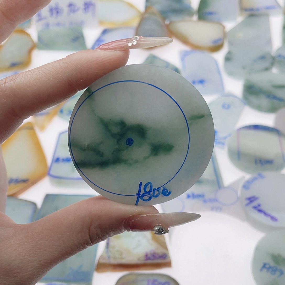 定制翡翠未镶嵌小*纯天然缅甸a货翡翠