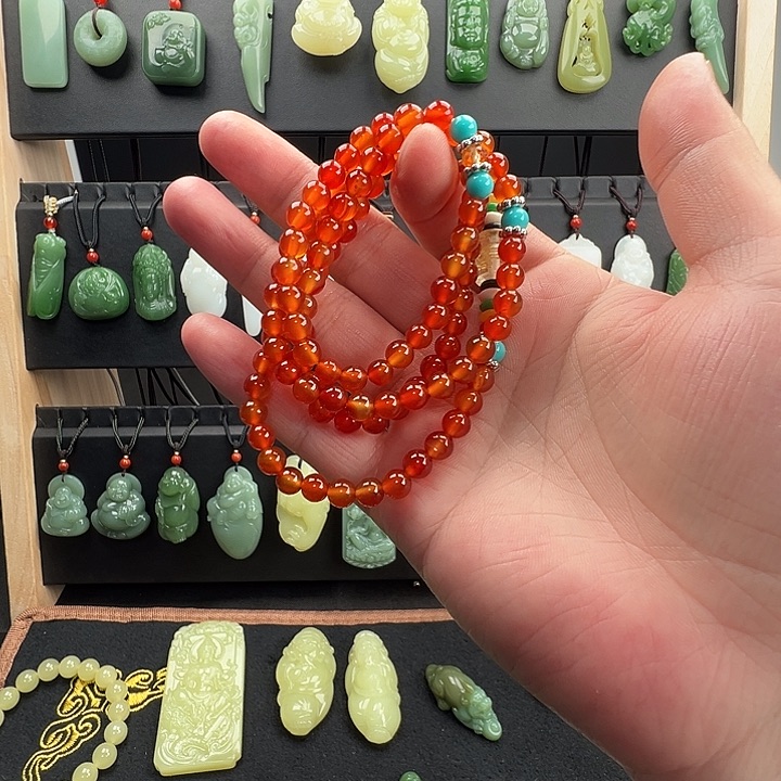 玛瑙/玉髓手链未镶嵌