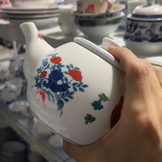 盘壶一个陶瓷陶瓷