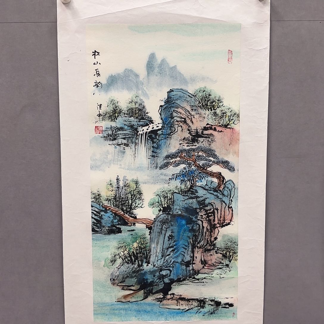 国画亲笔手绘原创