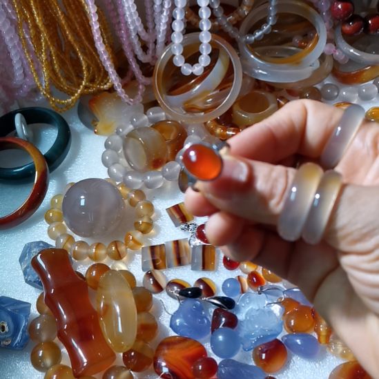 貓***兒玛瑙/玉髓未镶嵌简单