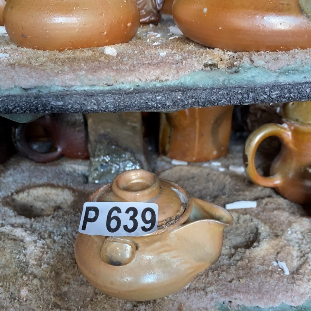 新年快乐，开窑放漏。639露白瑕疵