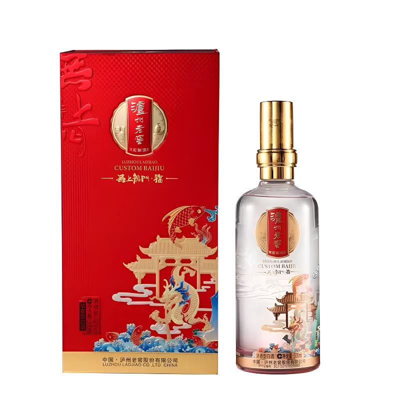 泸州老窖无上龙门福 浓香型白酒52度500ml