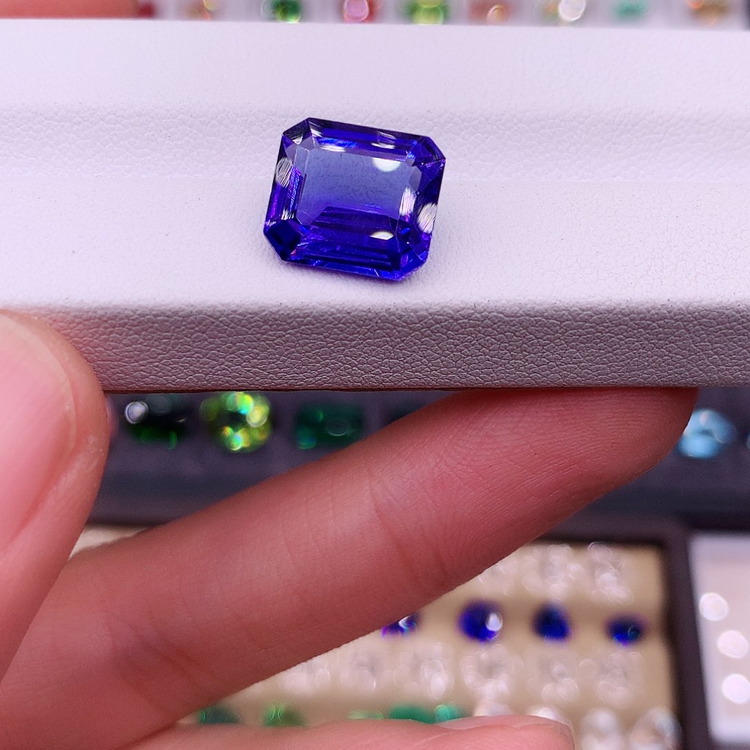 坦桑石珠宝半成品未镶嵌