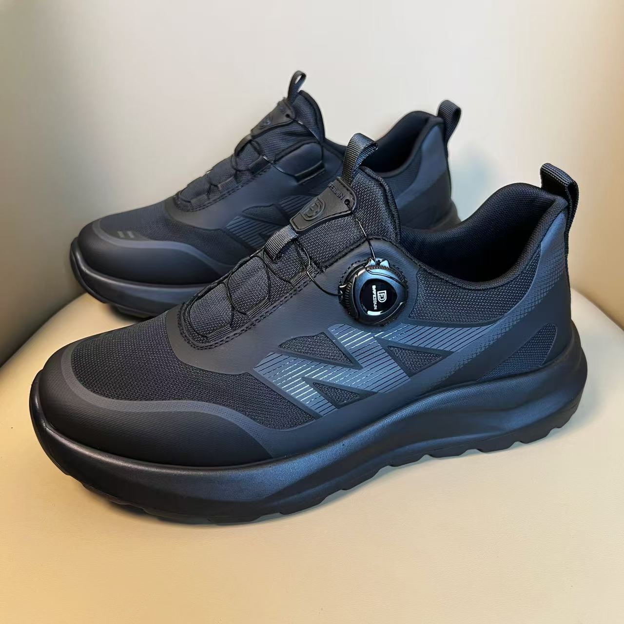 广州手工男鞋秋冬加绒防滑耐磨男鞋高帮棉鞋保暖9016